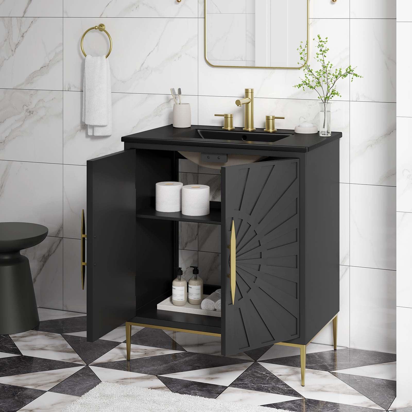 Awaken 30" Bathroom Vanity, EEI-6295 FredCo