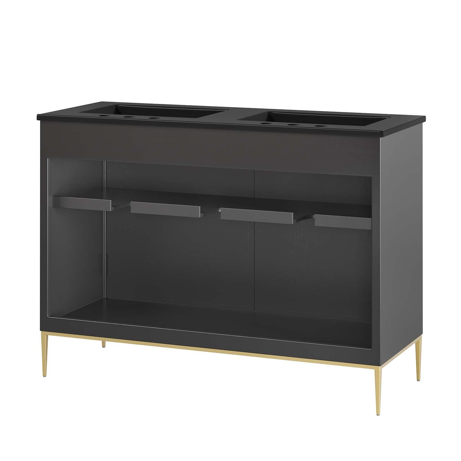Awaken 48" Double Sink Bathroom Vanity, EEI-6307 FredCo