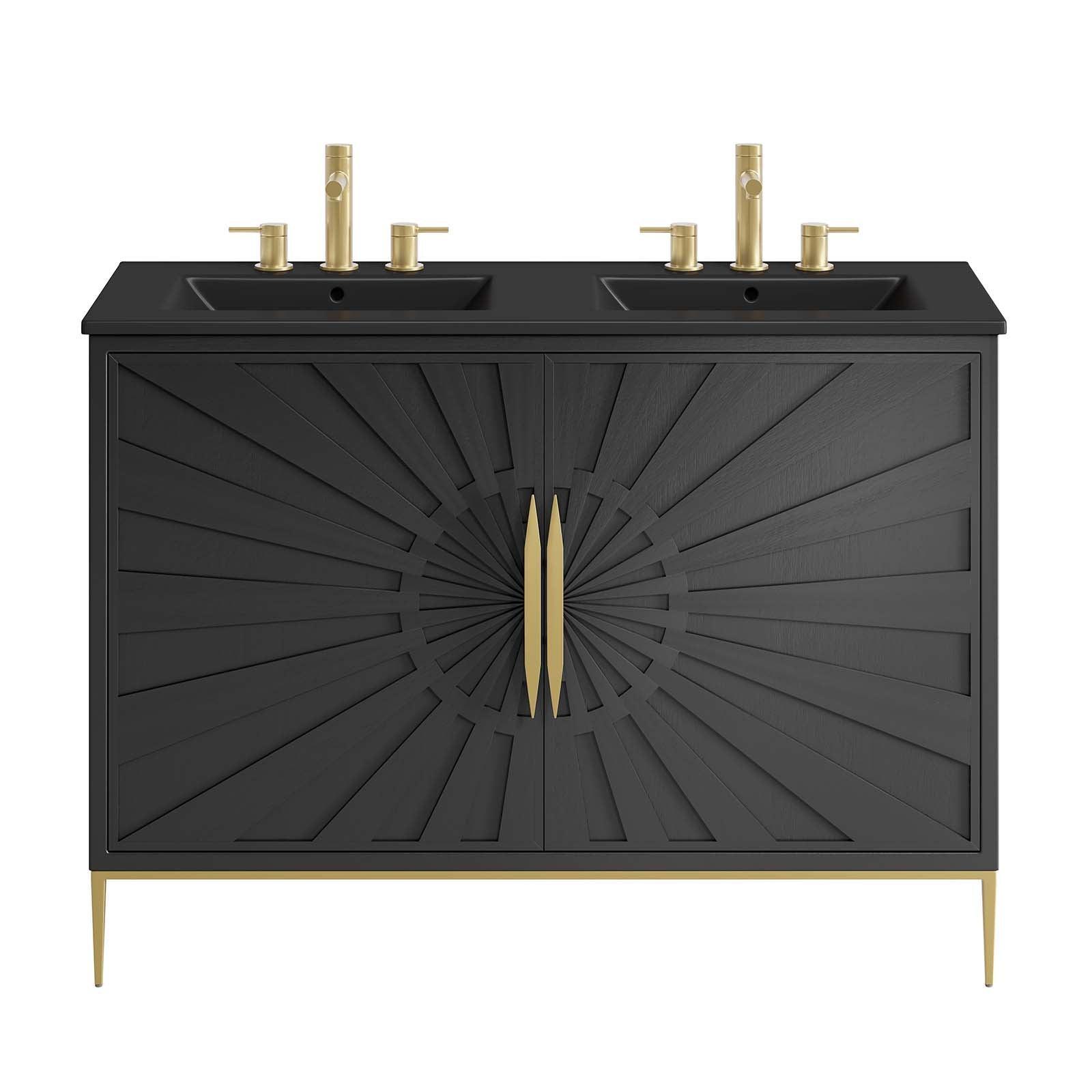 Awaken 48" Double Sink Bathroom Vanity, EEI-6307 FredCo