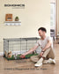 B0C3D54NVK	40.5"L x 20"W x 20"H Small Animal Playpen with Top and Base FredCo
