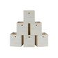 B0C6SVPJWK	Set of 6 Storage Cubes 10.2 x 10.2 x 11 Inches Vintage White FredCo