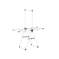 B0CB8HJWG7	2-Level Laundry Drying Rack White FredCo