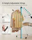 B0CB8HJWG7	2-Level Laundry Drying Rack White FredCo
