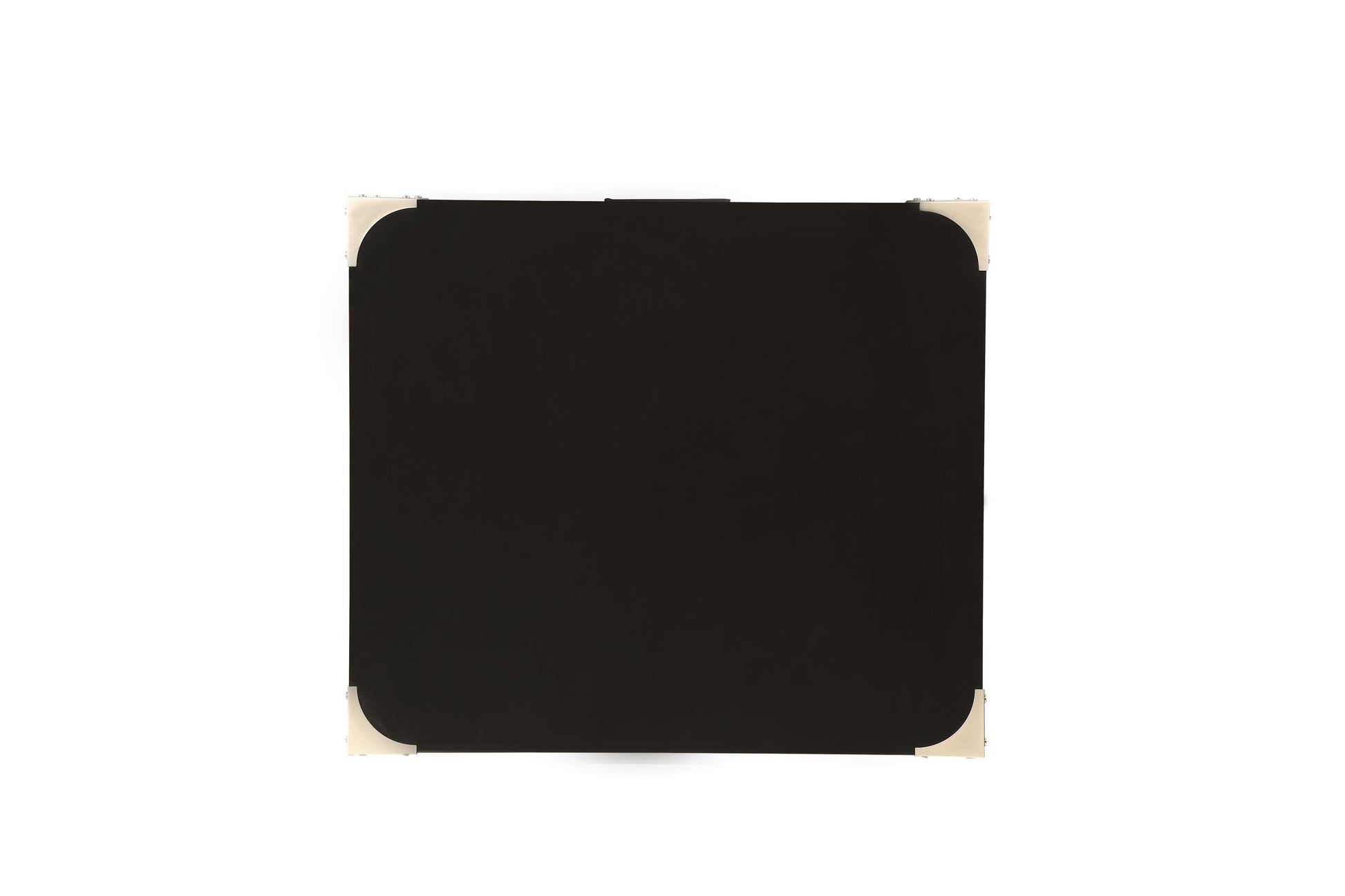 Babs Black Finish Accent Table FredCo