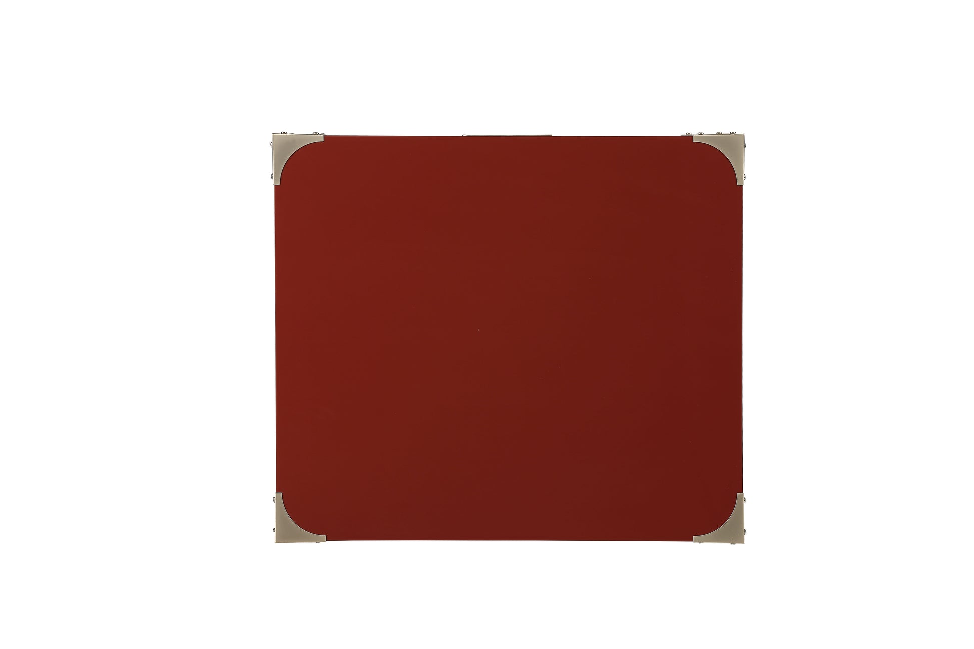 Babs Red Finish Accent Table FredCo