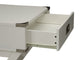 Babs White Finish Accent Table FredCo