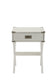 Babs White Finish Accent Table FredCo
