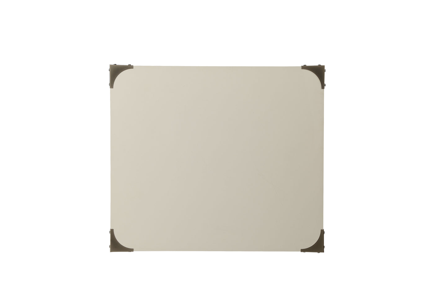 Babs White Finish Accent Table FredCo