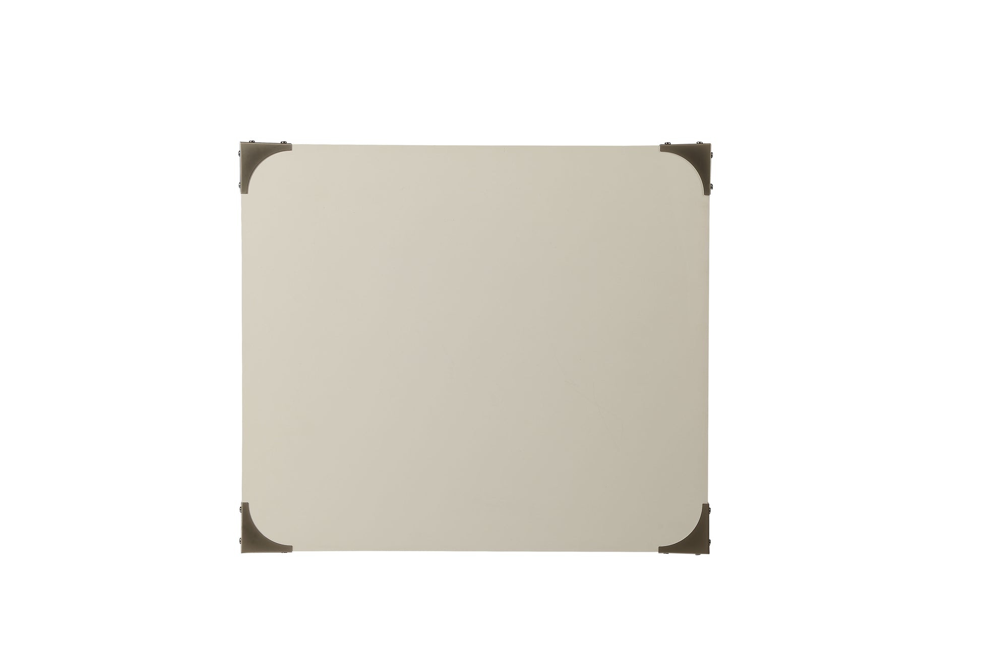 Babs White Finish Accent Table FredCo