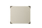 Babs White Finish Accent Table FredCo