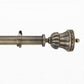 Bailey Adjustable Expandable Stainless Steel Aluminum Curtain Rod FredCo