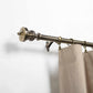 Bailey Adjustable Expandable Stainless Steel Aluminum Curtain Rod FredCo