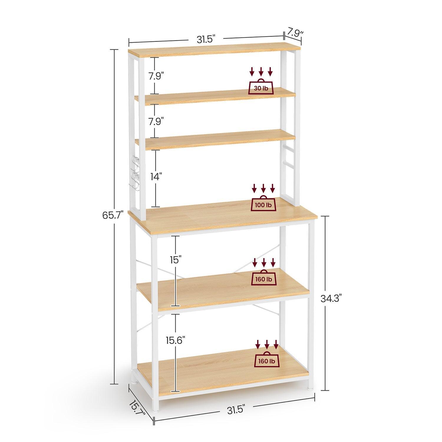 Baker's Rack Light Ivory FredCo