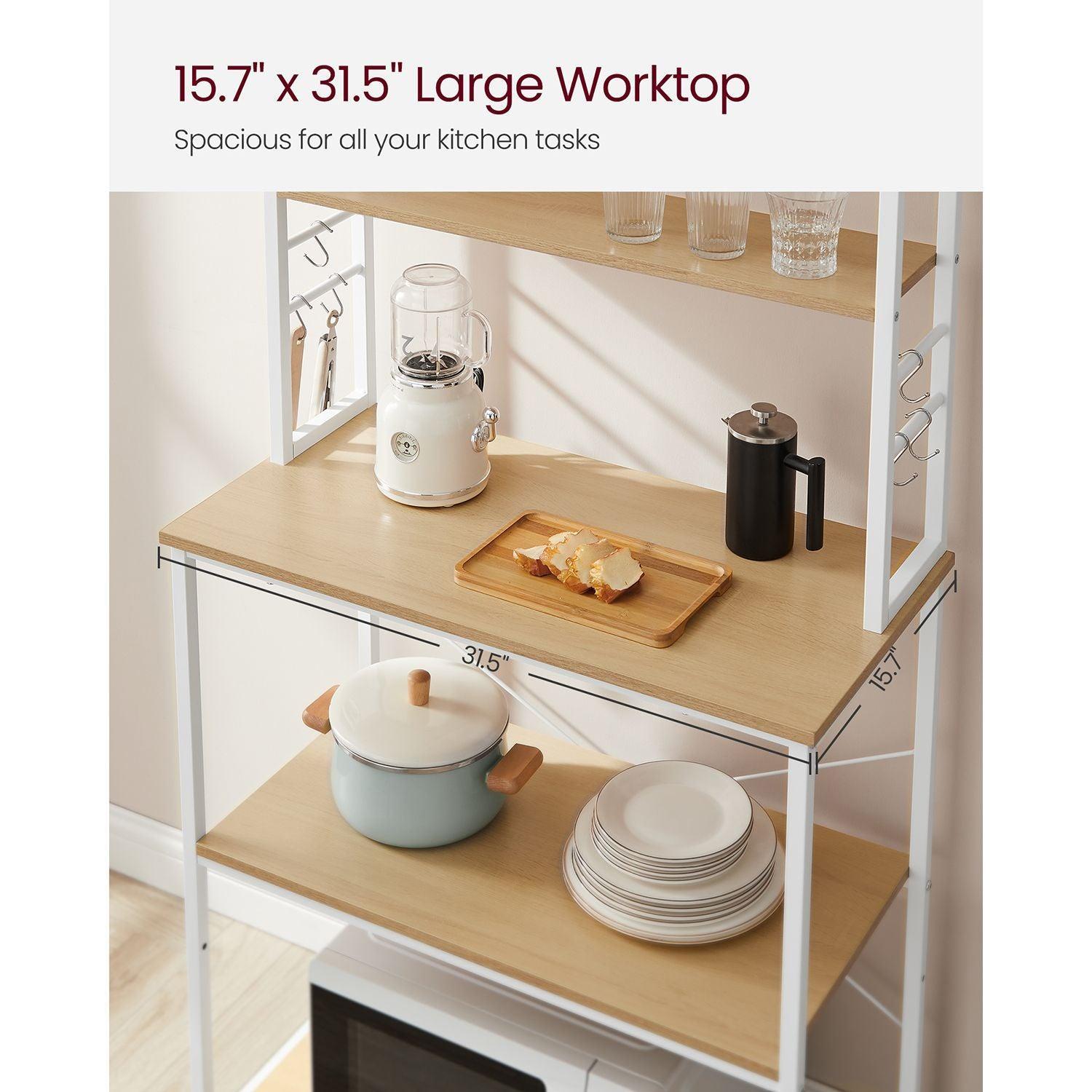 Baker's Rack Light Ivory FredCo