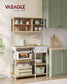 Baker's Rack with Charging Station, Shelves and 12 Hooks FredCo