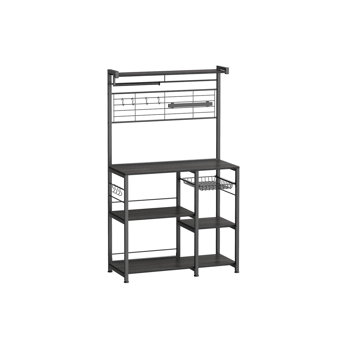 Bakers Rack with Magnetic Knife Holder FredCo