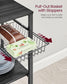 Bakers Rack with Magnetic Knife Holder FredCo