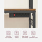 Bakers Rack with Power Outlet FredCo