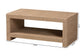 bali & pari Adaya Handwoven Jute Coffee Table - Rectangular Living Room Center Table with Open Shelf Storage, Handcrafted Boho Accent Furniture FredCo