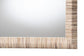 bali & pari Adino Bohemian Woven Natural Grasscloth Square Accent Mirror FredCo
