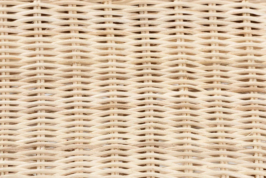 bali & pari Adonis Natural Rattan Display Shelf - Freestanding 6-Tier bookcase with Pagoda Top, Coastal Boho Storage Organizer FredCo