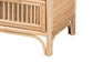 bali & pari Adrika Bohemian Natural Rattan 2-Drawer Nightstand FredCo