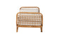 bali & pari Aiko Handwoven Natural Rattan Daybed with Cushion - Boho Coastal Lounge Bed FredCo