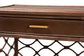 bali & pari Akane Natural Rattan Nightstand with Drawer and Open Shelves FredCo