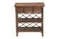 bali & pari Akane Natural Rattan Nightstand with Drawer and Open Shelves FredCo