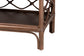 bali & pari Akane Natural Rattan Nightstand with Drawer and Open Shelves FredCo
