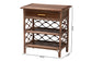 bali & pari Akane Natural Rattan Nightstand with Drawer and Open Shelves FredCo