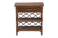 bali & pari Akane Natural Rattan Nightstand with Drawer and Open Shelves FredCo