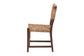 bali & pari Alise Handwoven Seagrass Dining Chair with Mahogany Wood Frame - Woven Back and Seat Chair for Dining Room or Kitchen, Earthy Brown FredCo