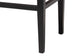Bali & Pari Amber Seagrass Bench with Black Wood Frame – Handwoven Coastal Accent Seating for Living Room or Entryway FredCo