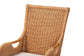 bali & pari Amsterdam Bohemian Light Honey Rattan Dining Chair FredCo