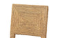 bali & pari Anfield Modern Bohemian Natural Seagrass and Mahogany Wood Dining Chair FredCo