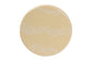 Bali & Pari Aponi Cream Marbled Resin Round End Table – Sculptural Modern Pedestal Side Table FredCo