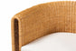 bali & pari Ayumi 5-Piece Round Rattan Dining Set - Handwoven Wicker Scalloped Table and 4 Barrel Chairs, Coastal Kitchen or Sunroom Furniture FredCo