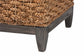 bali & pari Bailey Handwoven Seagrass Storage Ottoman with Lift-Top Lid - Rustic Wicker Trunk or Footrest with Inner Compartment for Living Room or Entryway, Square FredCo