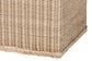 bali & pari Barid Braided Natural Rattan Storage Bench with Cushioned Lift-Top Lid - Coastal Boho Style Chest for Bedroom, Entryway, or Living Room Organization, Natural, 45" Rectangle FredCo