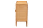 bali & pari Baylor Bohemian Light Honey Rattan Storage Cabinet FredCo