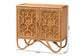 bali & pari Baylor Bohemian Light Honey Rattan Storage Cabinet FredCo