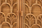 bali & pari Baylor Bohemian Light Honey Rattan Storage Cabinet FredCo