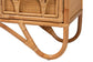 bali & pari Baylor Bohemian Light Honey Rattan Storage Cabinet FredCo