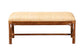 Natural rattan bench with woven seat, home furniture from FredCo International