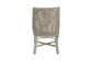 bali & pari Bella Rattan Dining Chair with Cushion - Handwoven Wicker Accent Side Chair with High Backrest, Coastal Boho Seating for Kitchen or Dining Area, French Grey FredCo