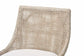 bali & pari Bella Swivel Rattan Bar Stool with Cushion - Handwoven Wicker Bar Chair with Backrest and Footrest, French Grey FredCo