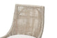 bali & pari Bella Swivel Rattan Counter Stool with Cushion - Handwoven Wicker Kitchen Island Seating with Backrest and Footrest, French Grey FredCo