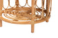 bali & pari Berilo Bohemian Light Honey Rattan End Table FredCo
