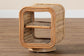 bali & pari Bethari Bohemian Natural Rattan Nightstand FredCo